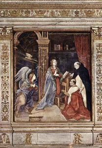 Annunciation 1489-91 by Filippino Lippi