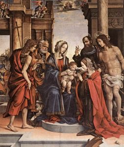 The Marriage Of St Catherine by Filippino Lippi