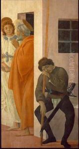 St Peter Freed from Prison 1481-82 by Filippino Lippi