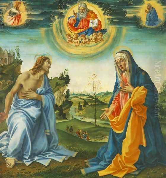 The Intervention of Christ and Mary - view 1