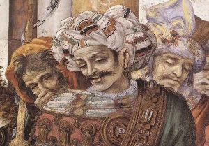 St Philip Driving the Dragon from the Temple of Hieropolis (detail-2) 1502