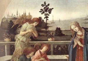 Adoration of the Child [detail: 1]
