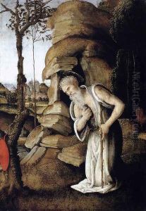 The Penitent St Jerome c. 1485 by Filippino Lippi
