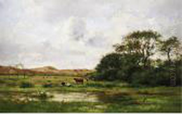 Cows In A Meadow - view 1