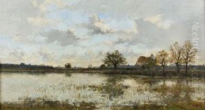 Landschaft Mit See. by Pierre-Emmanuel Damoye