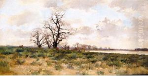 River Landscape by Pierre-Emmanuel Damoye