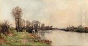 Bord De La Riviere by Pierre-Emmanuel Damoye