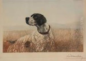 Portrait De Setter by Leon Danchin