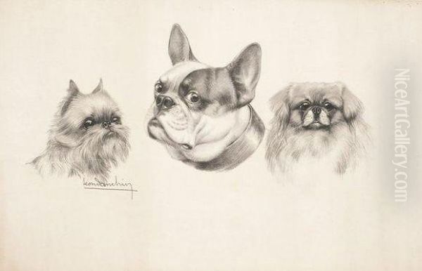Etude De Chiens - view 1