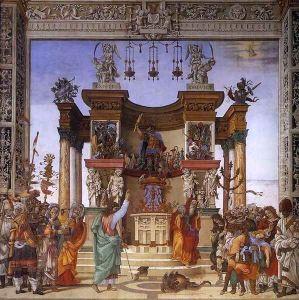 St Philip Driving the Dragon from the Temple of Hieropolis