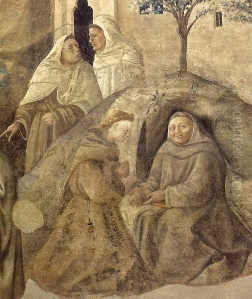 Confirmation of the Carmelite Rule (detail) - view 1