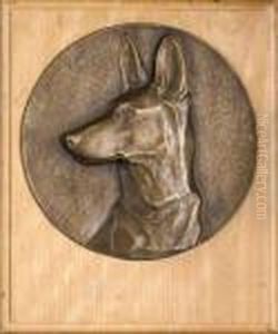 Tete De Chien Berger by Leon Danchin