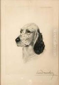 Tete De Setter Anglais by Leon Danchin