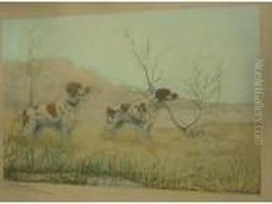 Chiens De Chasse by Leon Danchin
