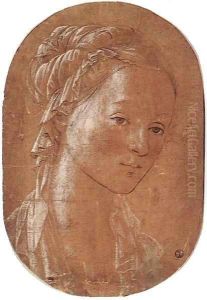 Head of a Woman by Filippino Lippi