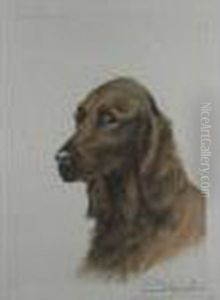 Setter Irlandais by Leon Danchin