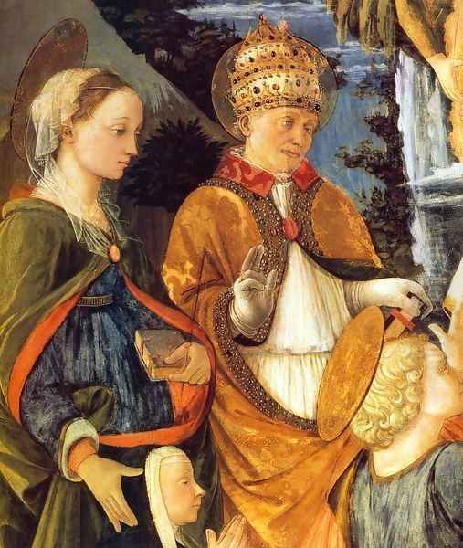 Madonna della Cintola (detail) 3 - view 1
