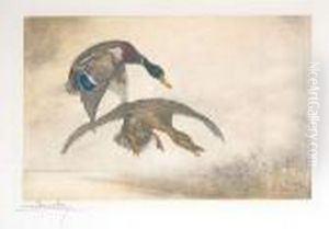 la Pose Des Colverts by Leon Danchin