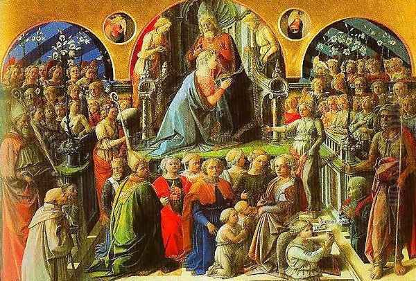 The Cornation of the Virgin - view 1