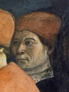 The Funeral of St Stephen (detail) by Filippino Lippi