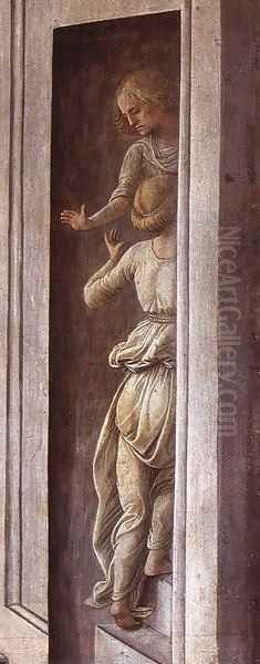 Annunciation with two Kneeling Donors (detail) 2 - view 1