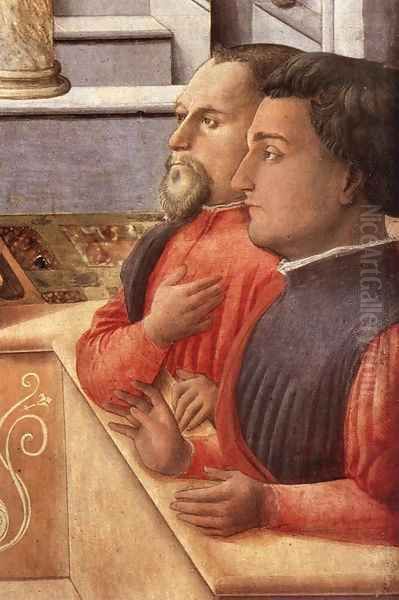 Annunciation with two Kneeling Donors (detail) 3 - view 1