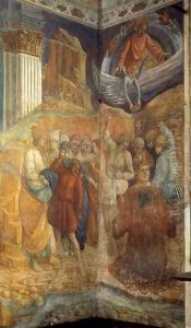 The Martyrdom of St Stephen by Filippino Lippi