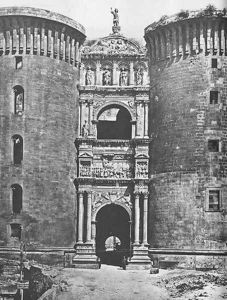 Triumphal Arch of Alfonso I I - view 1