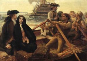 Embarking on a Voyage by Albert Lynch