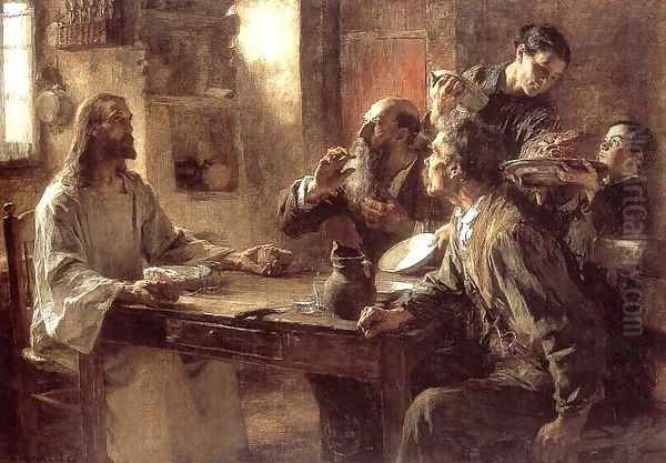 Supper at Emmaus - view 1