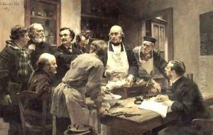 La Leçon de Claude Bernard (The Lesson of Claude Bernard) by Leon Augustin Lhermitte