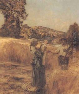 The Reapers' Child by Leon Augustin Lhermitte