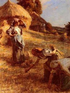 Haymakers by Leon Augustin Lhermitte