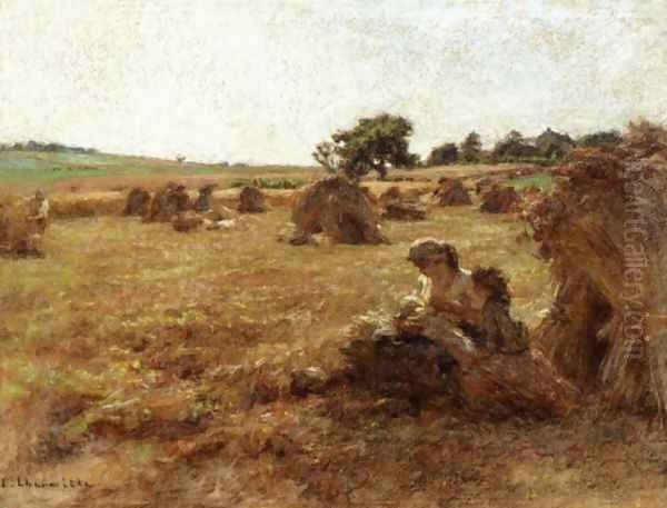 Harvest, Mother Breastfeeding, Three Figures - view 1
