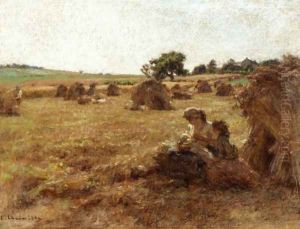 Harvest, Mother Breastfeeding, Three Figures
