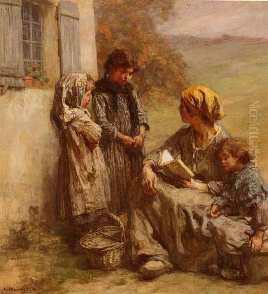 La Lecture (Reading time) - view 1