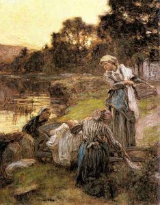 Le Laveuses au Bord de la Marne