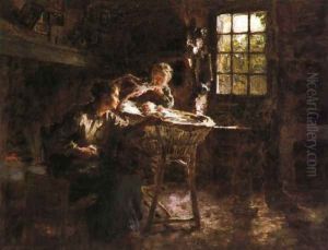 Maternity by Leon Augustin Lhermitte