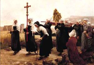 Le Pardon de Ploumanac'h (The Pardon of Ploumanac'h) by Leon Augustin Lhermitte