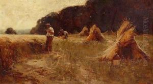 The Harvesters 2 by Leon Augustin Lhermitte