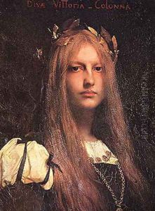 Diva Vittoria Colonna by Jules Joseph Lefebvre