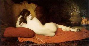 Odalisque by Jules Joseph Lefebvre