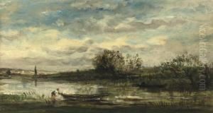 Paysage by Charles-Francois Daubigny