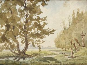 Paysage by Charles-Francois Daubigny