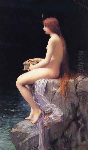 Pandora by Jules Joseph Lefebvre