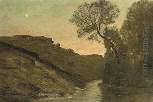 Le Ravin by Charles-Francois Daubigny