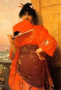 The Language of the Fan by Jules Joseph Lefebvre