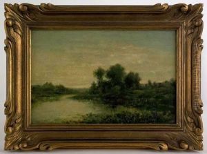 Landscape by Charles-Francois Daubigny