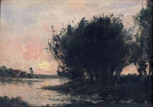 Paysage by Charles-Francois Daubigny