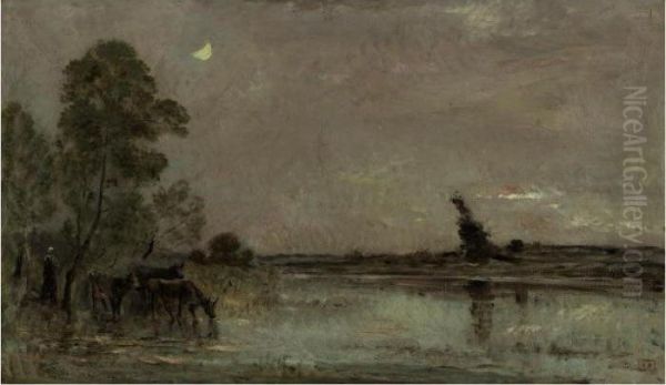 L'abreuvoir, Effet De Lune - view 1